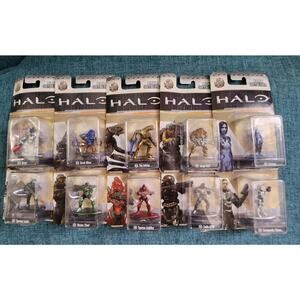 Lot of 10, Halo Nano MetalFigs